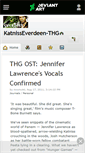 Mobile Screenshot of katnisseverdeen-thg.deviantart.com