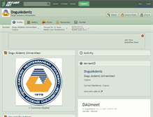 Tablet Screenshot of doguakdeniz.deviantart.com
