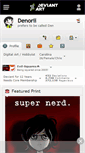 Mobile Screenshot of denorii.deviantart.com