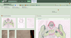 Desktop Screenshot of dracohalo117.deviantart.com