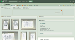 Desktop Screenshot of lt-weasel.deviantart.com