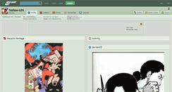 Desktop Screenshot of hollow-ichi.deviantart.com