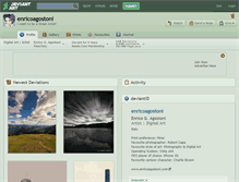 Tablet Screenshot of enricoagostoni.deviantart.com