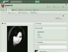 Tablet Screenshot of jansphotos.deviantart.com