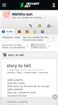 Mobile Screenshot of michiru-sun.deviantart.com