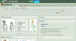 Desktop Screenshot of angelmanakel.deviantart.com