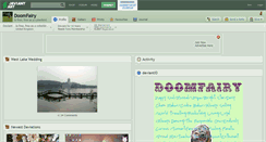 Desktop Screenshot of doomfairy.deviantart.com
