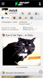 Mobile Screenshot of mallyb.deviantart.com