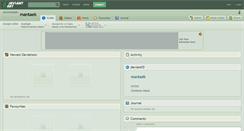 Desktop Screenshot of mantaek.deviantart.com