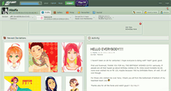 Desktop Screenshot of missifa.deviantart.com