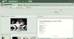 Desktop Screenshot of eastsidefreak.deviantart.com