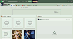 Desktop Screenshot of lostperras.deviantart.com