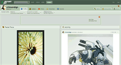 Desktop Screenshot of crimsondrgn.deviantart.com