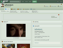 Tablet Screenshot of kaffeeklatsch.deviantart.com