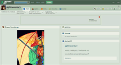Desktop Screenshot of alphinecentury.deviantart.com