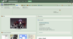 Desktop Screenshot of datadrainedshrimp.deviantart.com