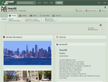 Tablet Screenshot of huey88.deviantart.com