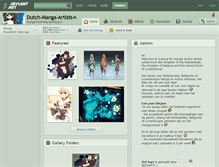 Tablet Screenshot of dutch-manga-artists.deviantart.com
