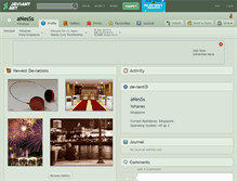 Tablet Screenshot of anesss.deviantart.com