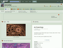 Tablet Screenshot of meiresthai.deviantart.com