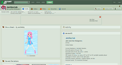 Desktop Screenshot of jemfanclub.deviantart.com