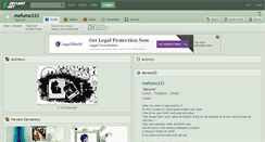 Desktop Screenshot of mefumo333.deviantart.com