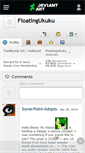 Mobile Screenshot of floatingukuku.deviantart.com