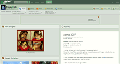 Desktop Screenshot of freakchick.deviantart.com