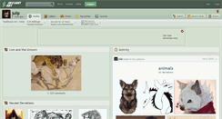 Desktop Screenshot of julip.deviantart.com