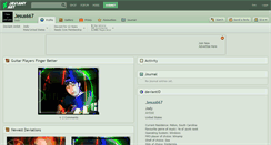 Desktop Screenshot of jesus667.deviantart.com
