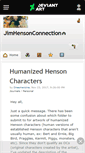 Mobile Screenshot of jimhensonconnection.deviantart.com