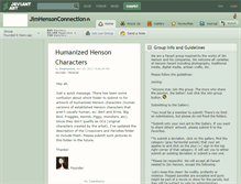 Tablet Screenshot of jimhensonconnection.deviantart.com