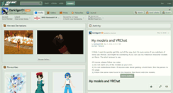 Desktop Screenshot of darkliger01.deviantart.com