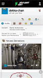 Mobile Screenshot of dekka-chan.deviantart.com