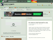 Tablet Screenshot of hinata-kwanggaeto.deviantart.com