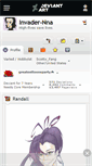 Mobile Screenshot of invader-nna.deviantart.com
