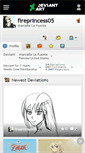 Mobile Screenshot of fireprincess05.deviantart.com