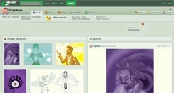 Desktop Screenshot of frigidman.deviantart.com