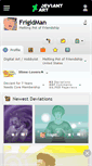 Mobile Screenshot of frigidman.deviantart.com