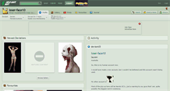 Desktop Screenshot of loser-face10.deviantart.com