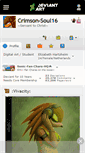 Mobile Screenshot of crimson-soul16.deviantart.com