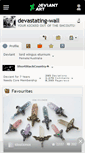 Mobile Screenshot of devastating-wall.deviantart.com