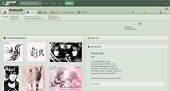 Desktop Screenshot of kirasuzuki.deviantart.com