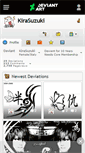 Mobile Screenshot of kirasuzuki.deviantart.com