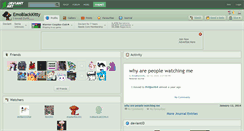 Desktop Screenshot of emoblackkitty.deviantart.com