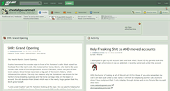 Desktop Screenshot of cheetahpawanimex.deviantart.com