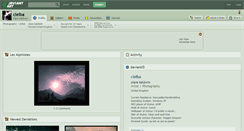 Desktop Screenshot of clelba.deviantart.com