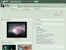 Tablet Screenshot of clelba.deviantart.com