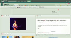 Desktop Screenshot of maggirl93.deviantart.com