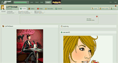 Desktop Screenshot of lottechar.deviantart.com